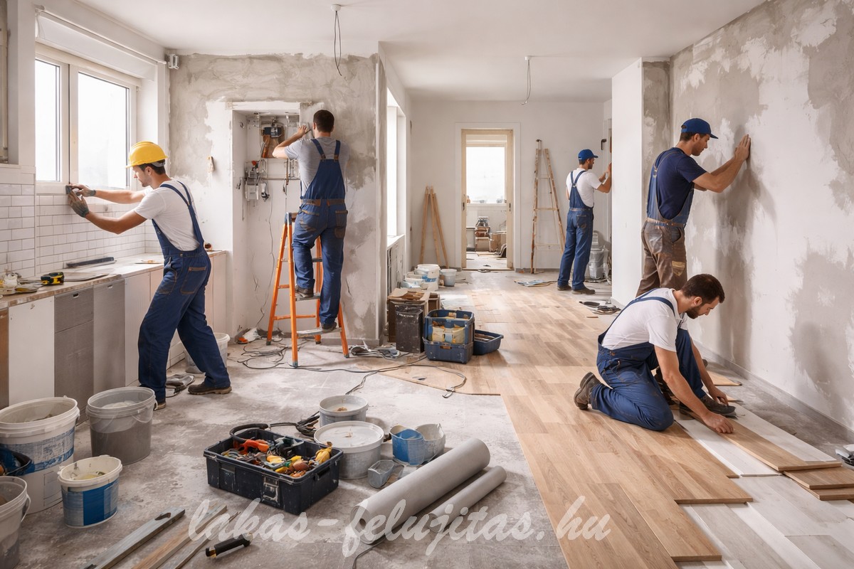 Panellakás felújítás