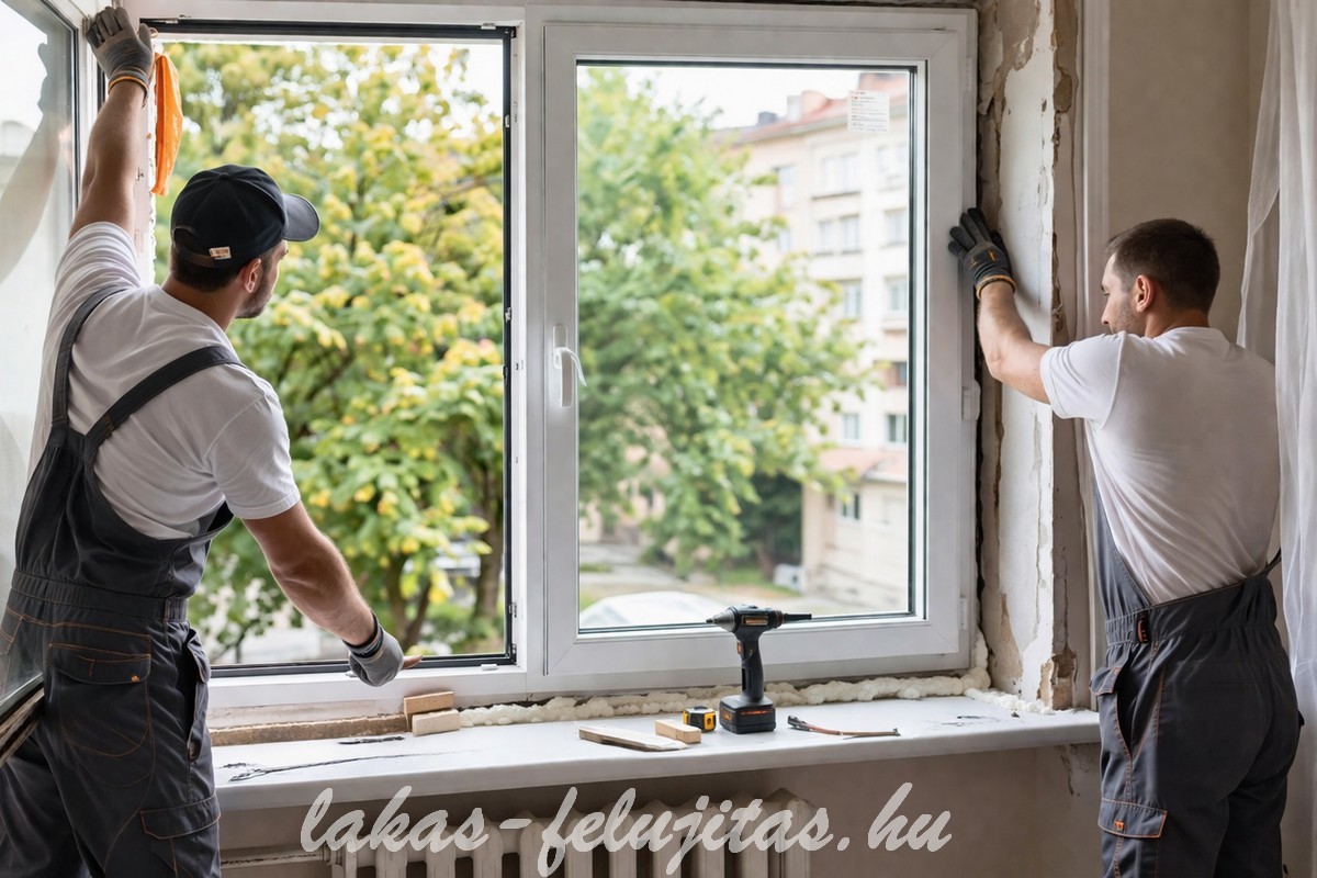 Nyílászáró csere Budapesten