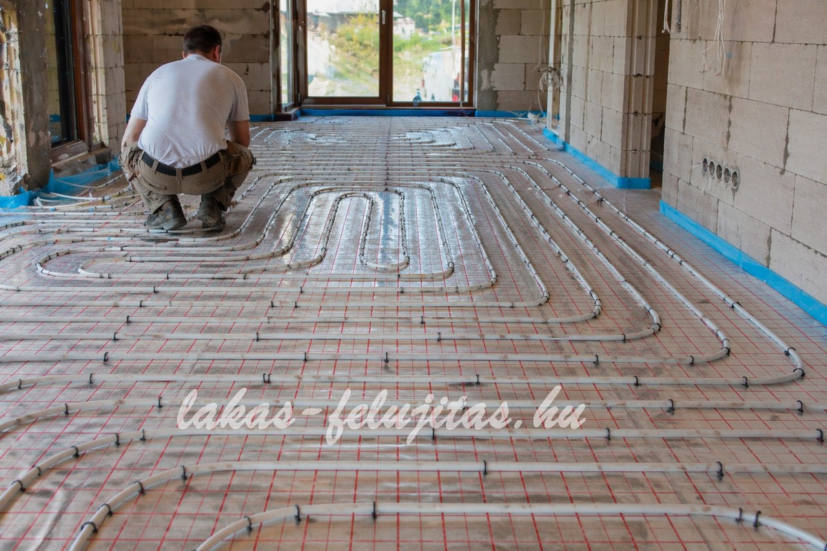 padlofutes-kiepitese - Lakásfelújítás Budapest Padlófűtés kiépítése